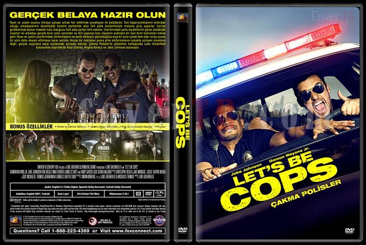 Let's Be Cops (akma Polisler) - Custom Dvd Cover - Trke [2014]-13jpg