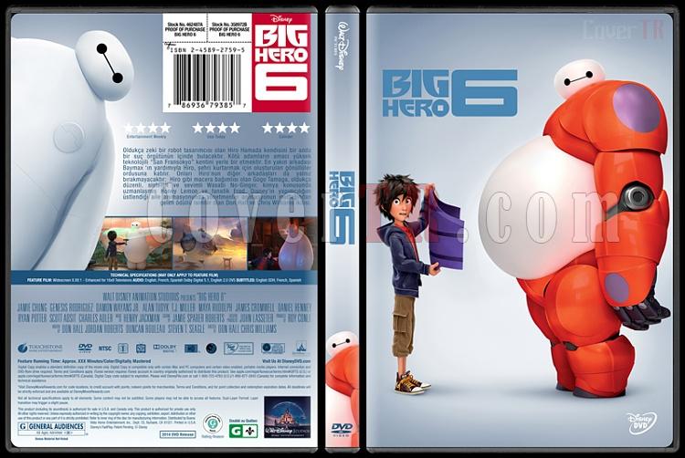 Big Hero 6 (6 Sper Kahraman) - Custom Dvd Cover - Trke [2014]-11jpg