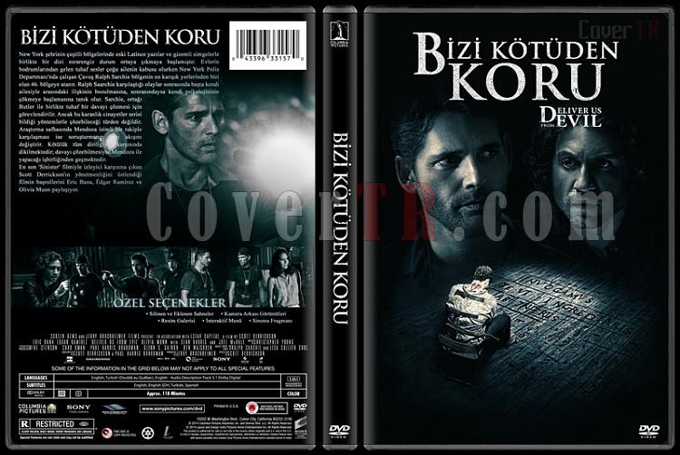 Deliver Us from Evil (Bizi Ktden Koru) - Custom Dvd Cover - Trke [2014]-covertr-dvdjpg