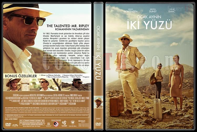 The Two Faces of January (Ocak Aynn ki Yz) - Custom Dvd Cover - Trke [2014]-covertr-dvdjpg