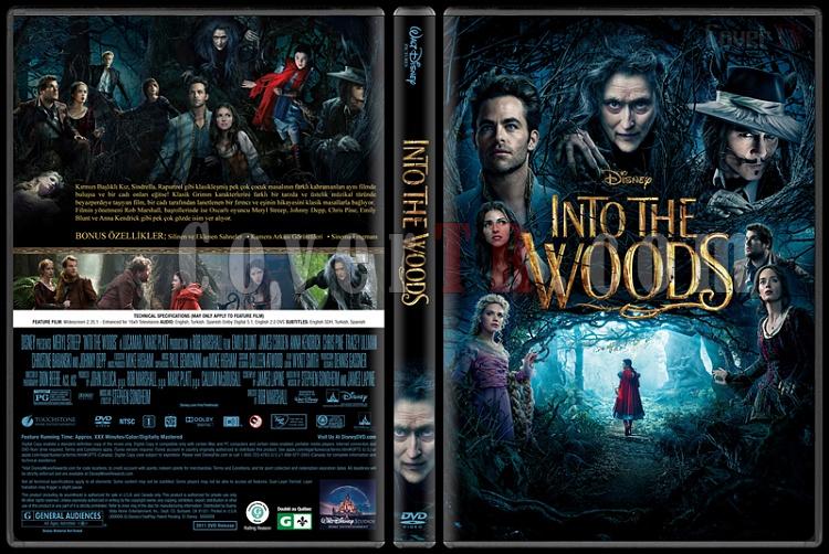 Into the Woods (Sihirli Orman) - Custom Dvd Cover - Trke [2014]-covertr-dvdjpg