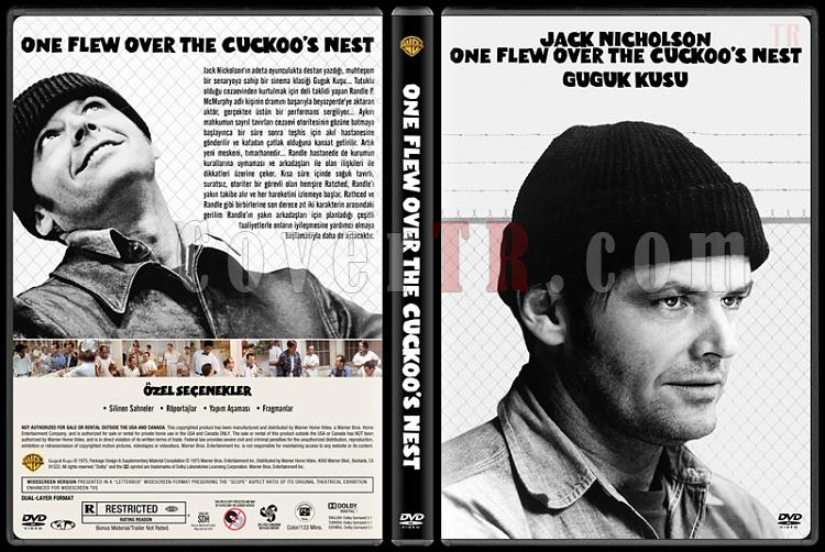 One Flew Over the Cuckoo's Nest (Guguk Kuu) - Custom Dvd Cover - Trke [1975]-covertr-dvdjpg