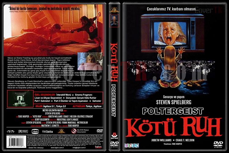 Poltergeist (Kt Ruh) - Custom Dvd Cover - Trke [1982]-standardjpg