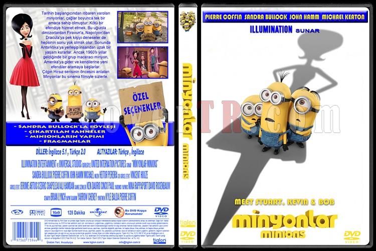 Minions (Minyonlar) - Custom Dvd Cover - Trke [2015]-1jpg