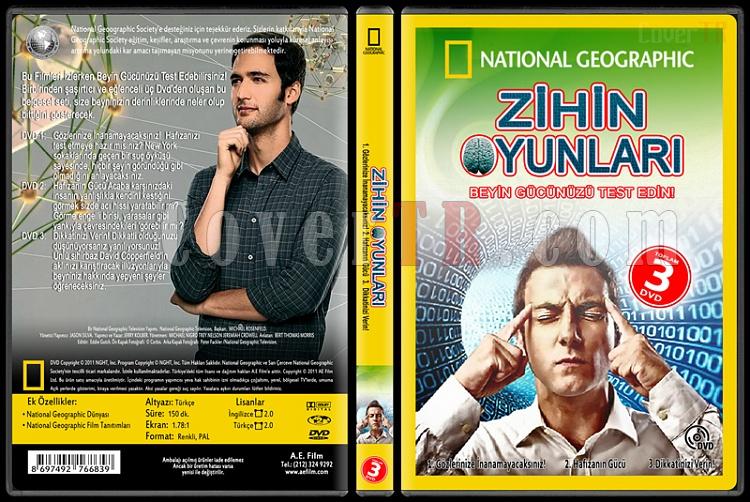 National Geographic: Brain Games (National Geographic: Zihin Oyunları) - Custom Dvd Cover - Türkçe [2011]-national-geographic-zihin-oyunlarijpg