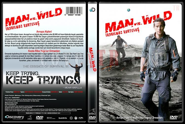 Man VS Wild (Discovery: inanlmaz Kurtulu) - Custom Dvd Cover - Trke [2006]-discovery-inanilmaz-kurtulus-man-vs-wildjpg