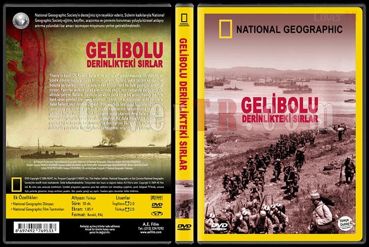 National Geographic: Gallipoli's Deep Secrets (Gelibolu Derinlikteki Srlar) - Custom Dvd Cover - Trke [2006]-national-geographic-gelibolu-derinlikteki-sirlarjpg