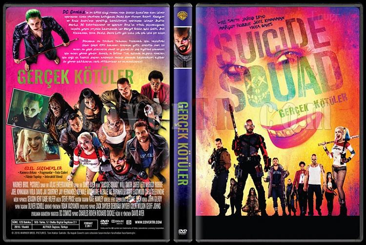 Suicide Squad (Gerek Ktler) - Custom Dvd Cover - Trke [2016]-gercek-kotulerjpg