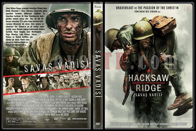 Hacksaw Ridge (Sava Vadisi) - Custom Dvd Cover - Trke [2016]-standardjpg