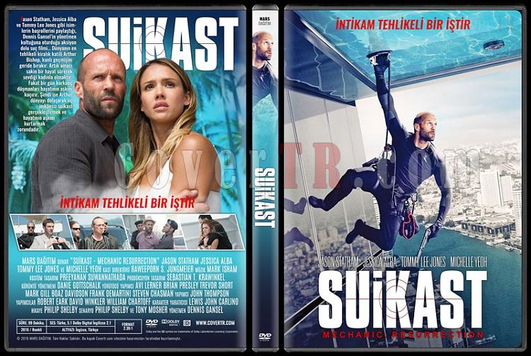 Mechanic: Resurrection (Suikast) - Custom Dvd Cover - Trke [2016]-standardjpg