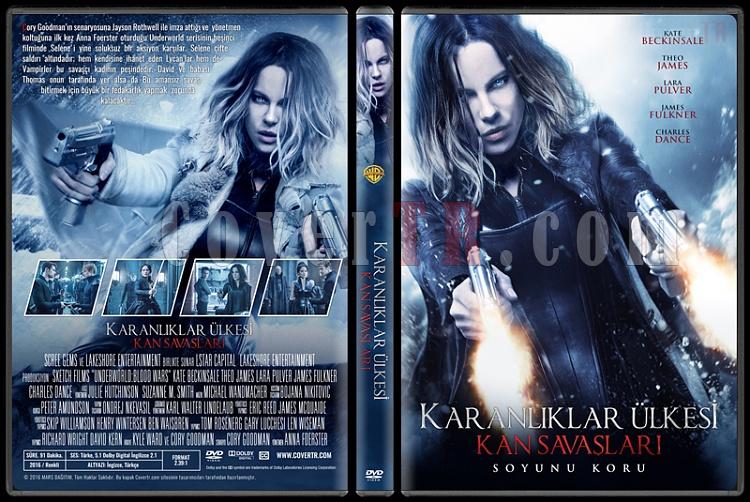 Underworld: Blood Wars (Karanlklar lkesi: Kan Savalar) - Custom Dvd Cover - Trke [2016]-standardjpg