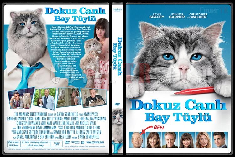 Nine Lives (Dokuz Canl Bay Tyl) - Custom Dvd Cover - Trke [2016]-standardjpg