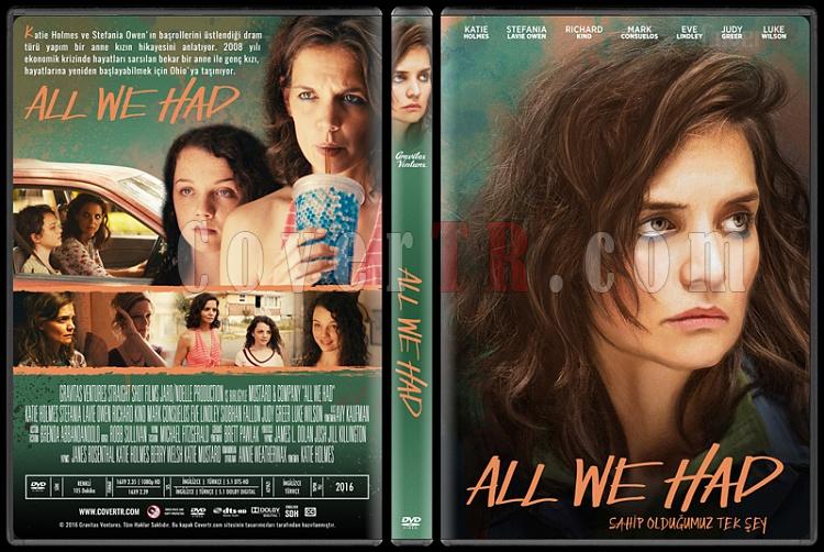 All We Had - Custom Dvd Cover - Trke [2016]-standardjpg