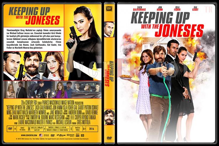 Keeping Up with the Joneses - Custom Dvd Cover - Trke [2016]-standardjpg