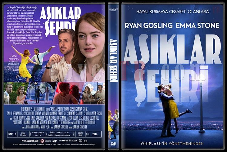 La La Land (Aklar ehri) - Custom Dvd Cover - Trke [2016]-standardjpg