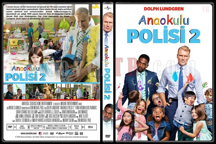 Kindergarten Cop 2 (Anaokulu Polisi 2) - Custom Dvd Cover - Trke [2016]-standardjpg