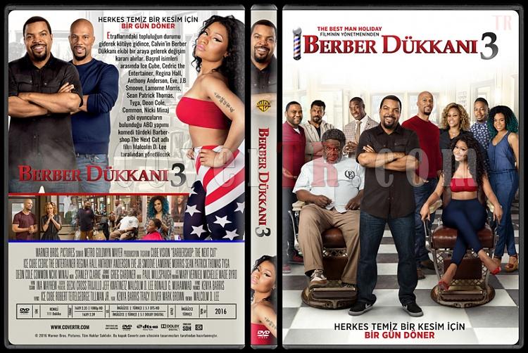 Barbershop: The Next Cut (Berber Dkkan 3) - Custom Dvd Cover - Trke [2016]-standardjpg