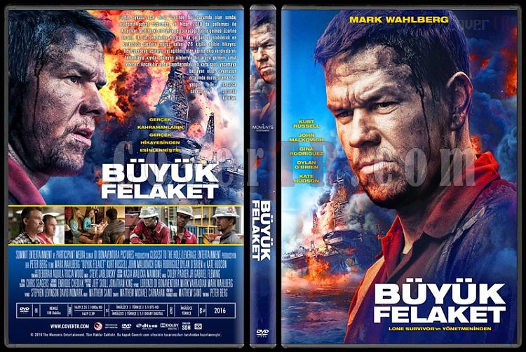 Deepwater Horizon (Byk Felaket) - Custom Dvd Cover - Trke [2016]-trjpg