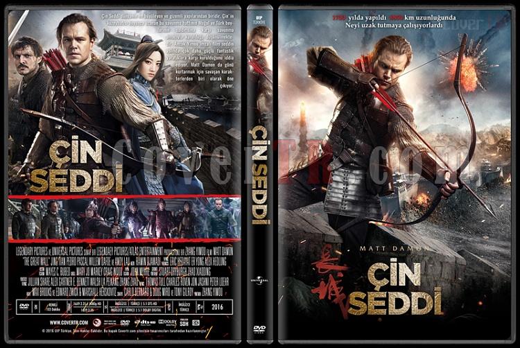The Great Wall (Çin Seddi) - Custom Dvd Cover - Türkçe [2016]-1jpg