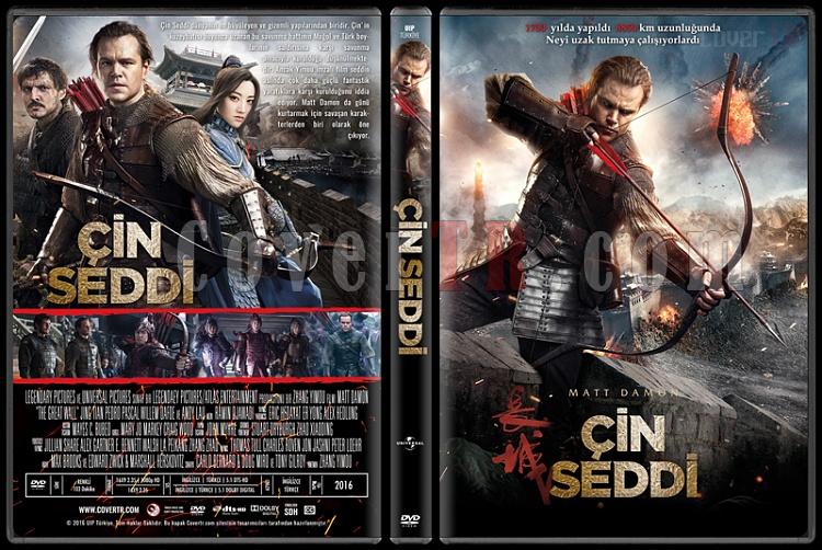 The Great Wall (in Seddi) - Custom Dvd Cover - Trke [2016]-1jpg