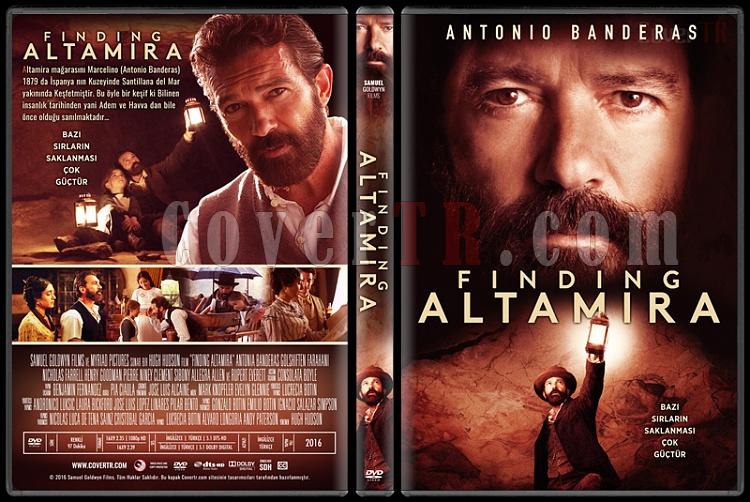 Finding Altamira - Custom Dvd Cover - Trke [2016]-trjpg