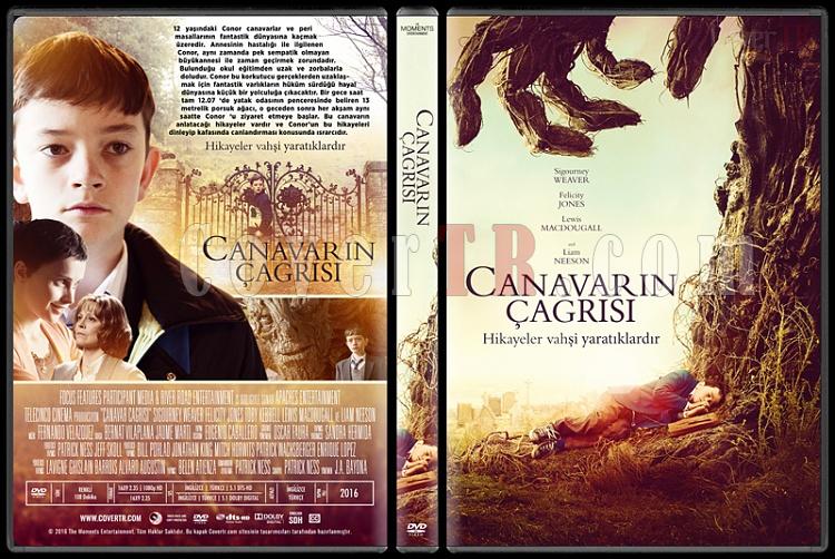 (A Monster Calls) Canavarn ars - Custom Dvd Cover - Trke [2016]-standardjpg