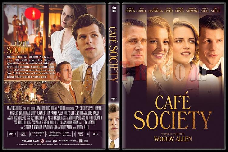 Caf Society - Custom Dvd Cover - Trke [2016]-1jpg