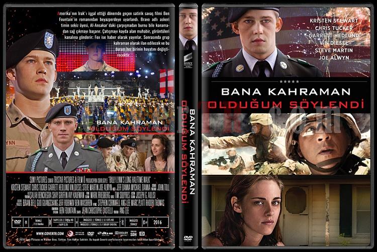 Billy Lynn's Long Halftime Walk (Bana Kahraman Olduum Sylendi) - Custom Dvd Cover - Trke [2016]-1jpg