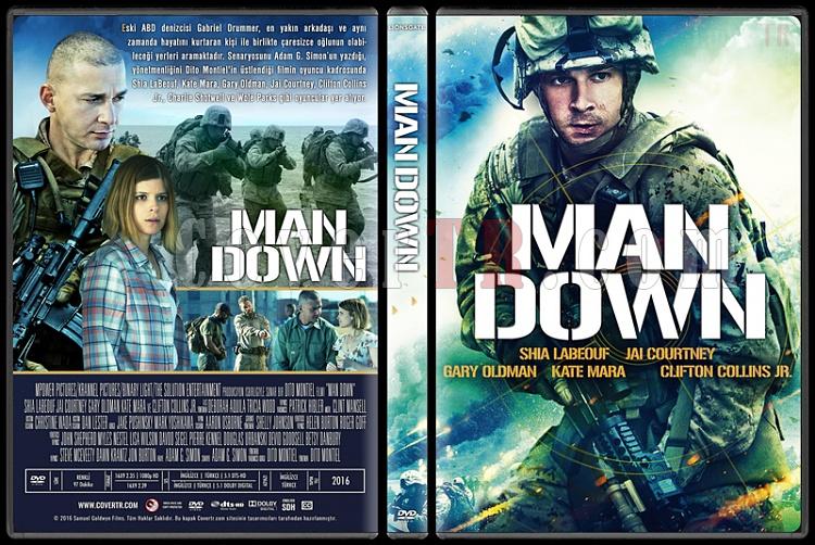 Man Down - Custom Dvd Cover - Türkçe [2015]-standardjpg