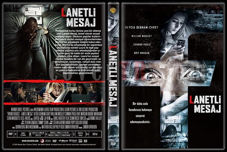 Friend Request (Lanetli Mesaj) - Custom Dvd Cover - Trke [2016]-1jpg