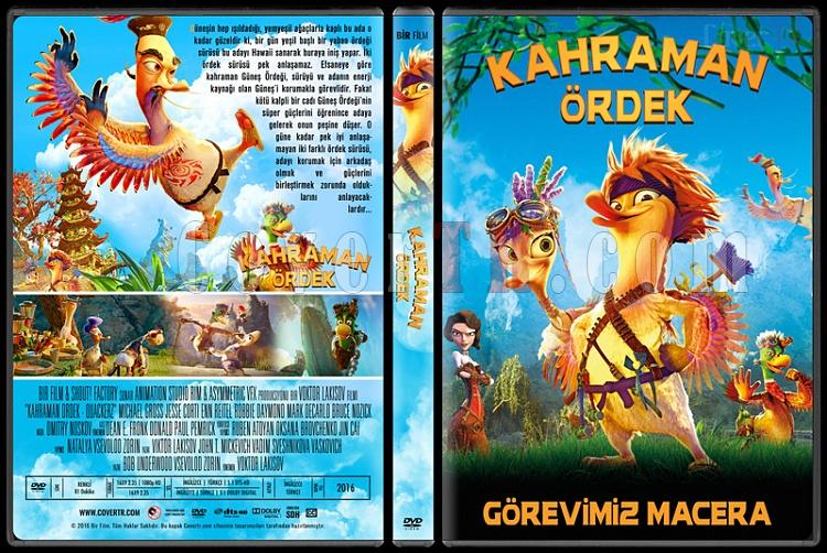 Quackerz (Kahraman rdek) - Custom Dvd Cover - Trke [2016]-1jpg