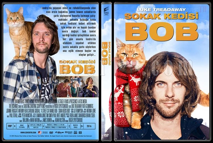 A Street Cat Named Bob (Sokak Kedisi Bob) - Custom Dvd Cover - Trke [2016]-standardjpg