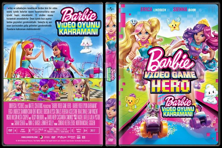 Barbie Video Game Hero (Barbie Video Oyun Kahraman) - Custom Dvd Cover - Trke [2017]-standardjpg