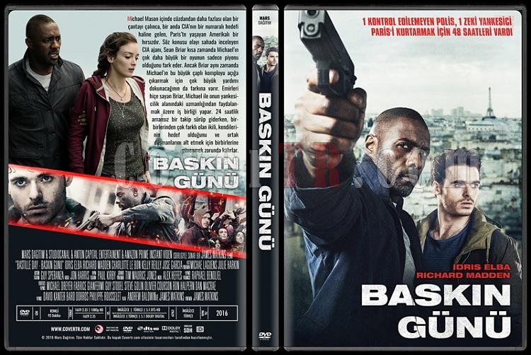 Bastille Day (Baskn Gn) - Custom Dvd Cover - Trke [2016]-1jpg