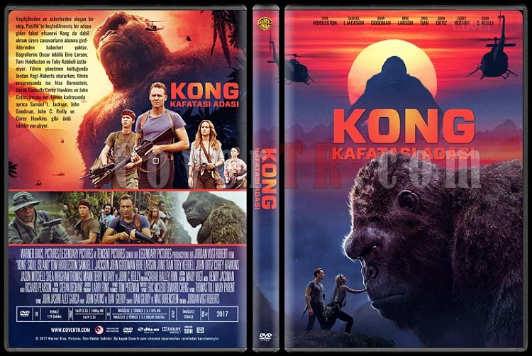 Kong: Skull Island - (Kong: Kafatas Adas) - Custom Dvd Cover - Trke [2017]-1jpg