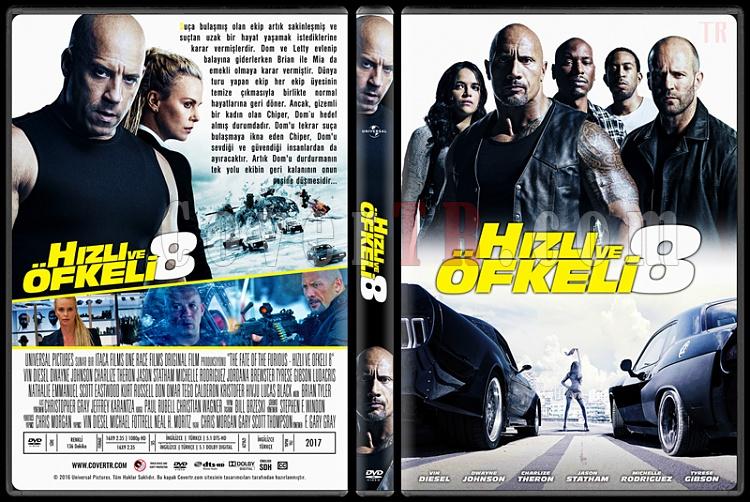 The Fate Of The Furious (Hzl ve fkeli 8) - Custom Dvd Cover - Trke [2017]-1jpg