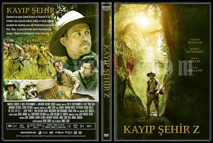 The Lost City of Z (Kayp ehir Z) - Custom Dvd Cover - Trke [2017]-standardjpg