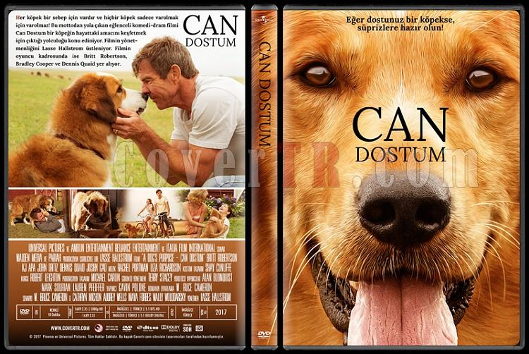 A Dog's Purpose (Can Dostum) - Custom Dvd Cover - Trke [2017]-1jpg