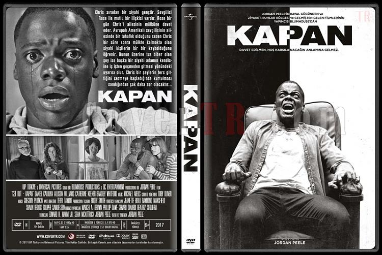 Get Out (Kapan) - Custom Dvd Cover - Trke [2016]-standardjpg