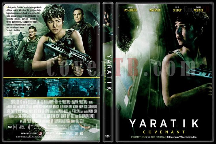 Alien: Covenant (Yaratk: Covenant) - Custom Dvd Cover - Trke [2017]-2jpg