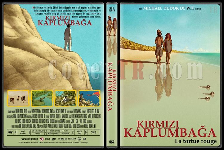 La tortue rouge (Krmz Kaplumbaa) - Custom Dvd Cover - Trke [2016]-1jpg