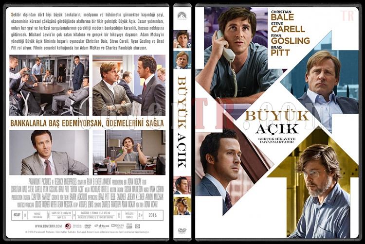 The Big Short (Byk Ak) - Custom Dvd Cover - Trke [2016]-1jpg