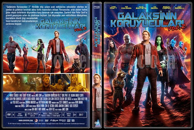 Guardians of the Galaxy Vol. 2 (Galaksinin Koruyucuları 2) - Custom Dvd Cover - Türkçe [2017]-2jpg