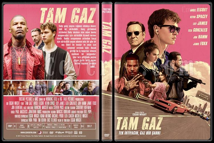 Baby Driver (Tam Gaz) - Custom Dvd Cover - Trke [2017]-1jpg