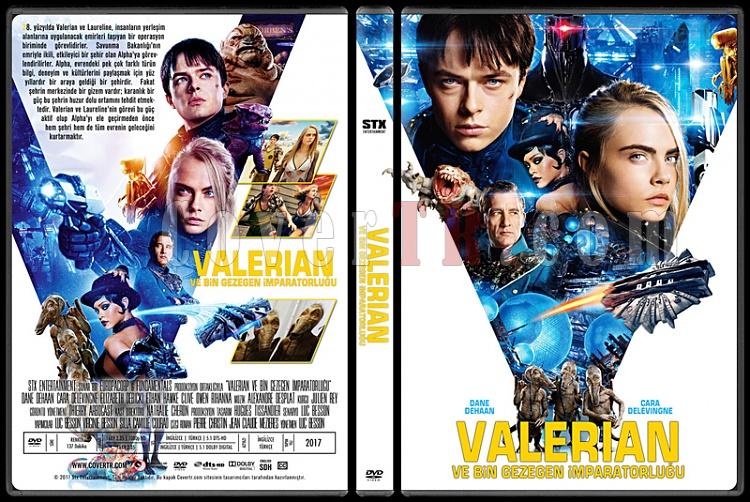 Valerian and the City of a Thousand Planets (Valerian ve Bin Gezegen mparatorluu) - Custom Dvd Cover - Trke [2017]-1jpg