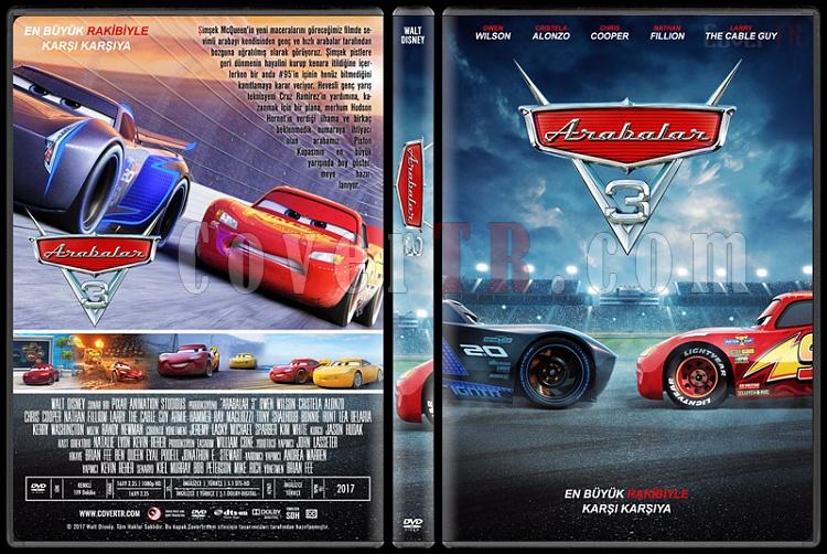 Cars 3 (Arabalar 3) - Custom Dvd Cover - Trke [2017]-3jpg