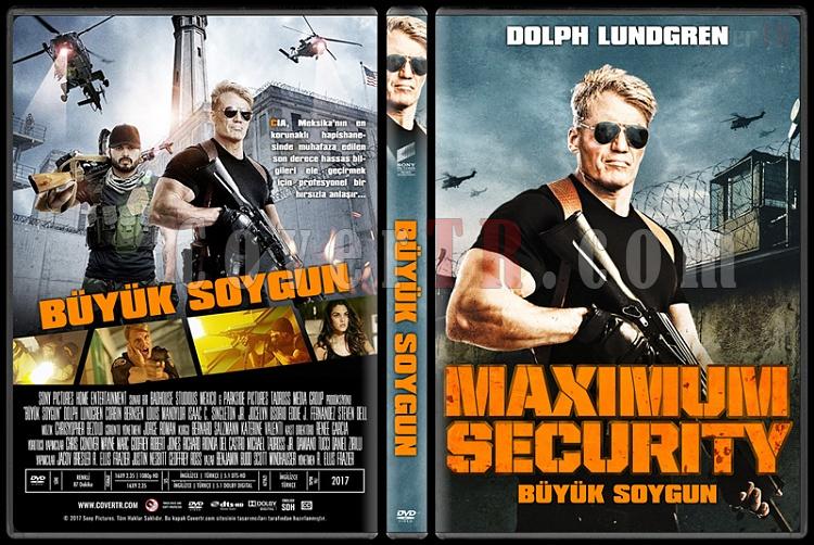 Larceny - Maximum Security (Byk Soygun) - Custom Dvd Cover - Trke [2017]-1jpg