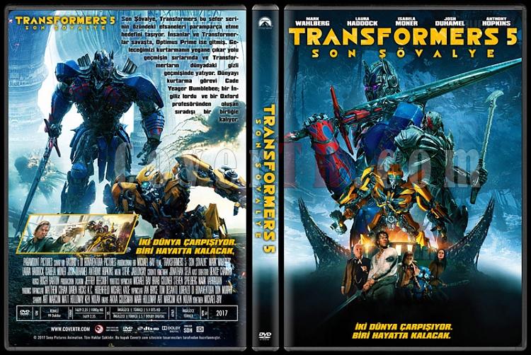 Transformers: The Last Knight (Transformers 5: Son valye) - Custom Dvd Cover - Trke [2017]-1jpg