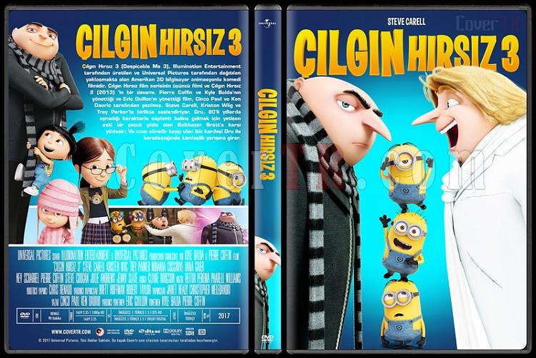 Despicable Me 3 (lgn Hrsz 3) - Custom Dvd Cover - Trke [2017]-standardjpg