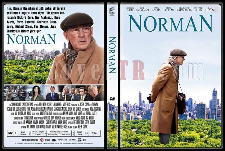 Norman: The Moderate Rise and Tragic Fall of a New York Fixer  - Custom Dvd Cover - Trke [2016]-1jpg